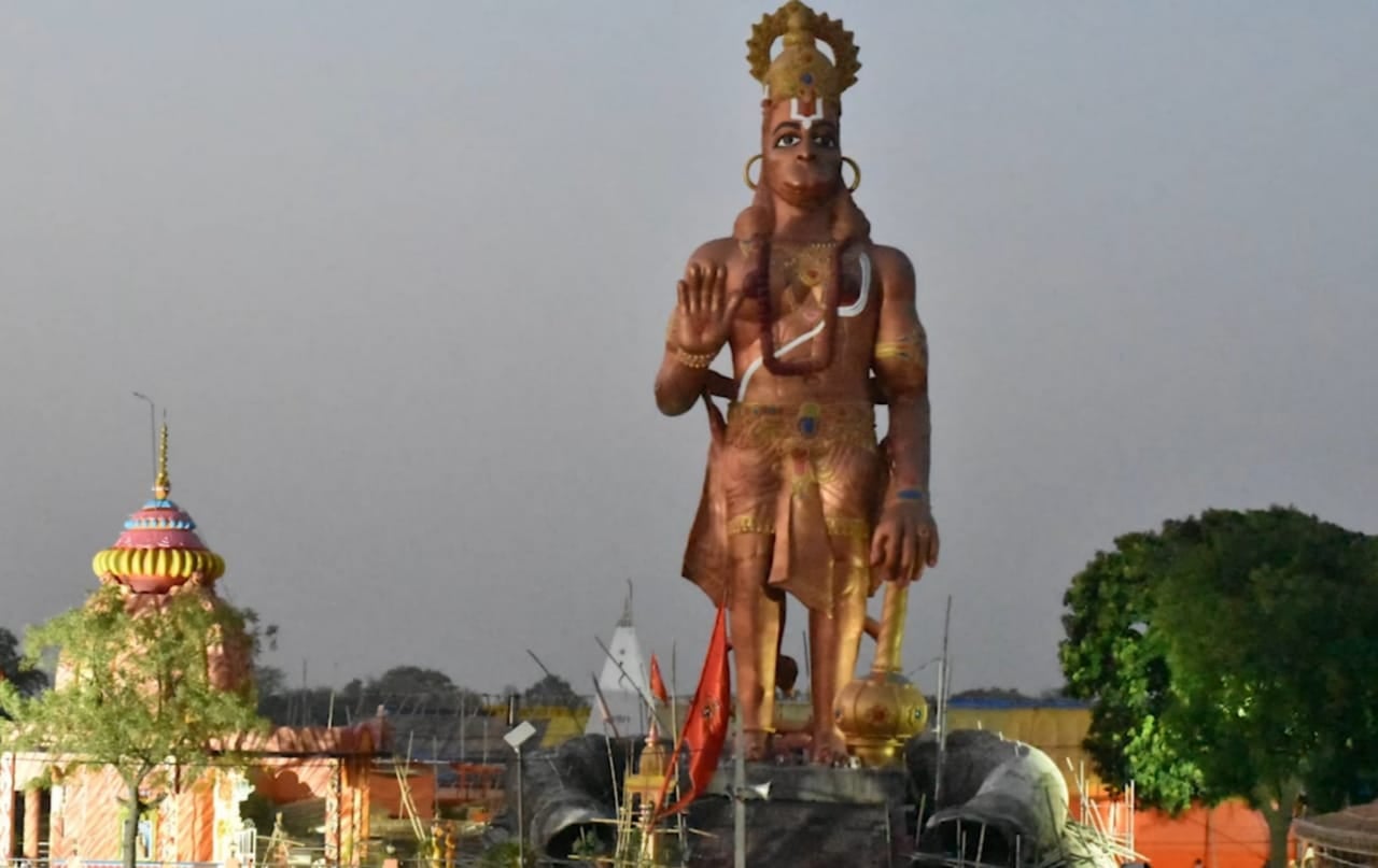 झारखंड में यहां होगी 105 फीट के हुनमान जी की प्राण प्रतिष्ठा, यज्ञ में शामिल होंगी देश की कई बड़ी हस्तियां