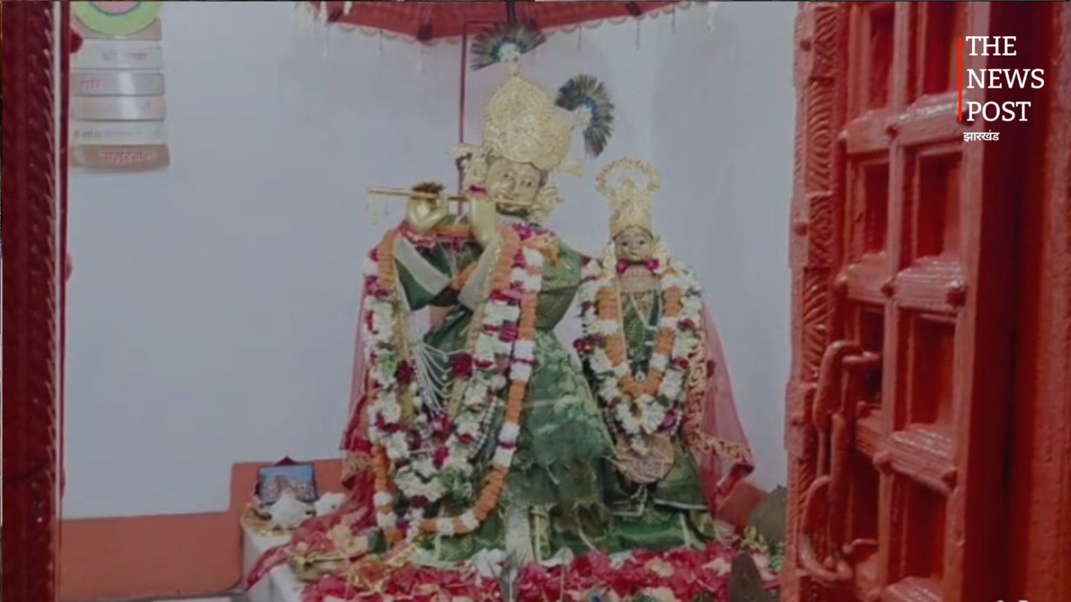 जन्माष्टमी पर भक्तिमय हुआ श्रीबंशीधर नगर, बाबा बंशीधर मंदिर में उमड़ा आस्था का सैलाब