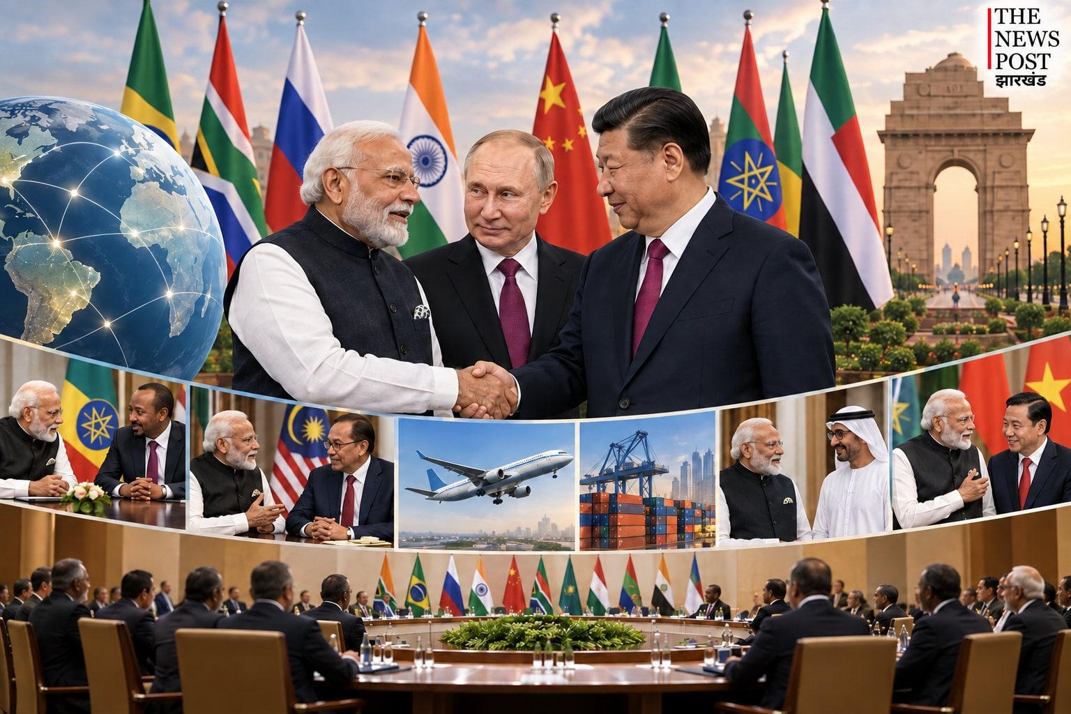 BRICS Summit: 10 साल बाद भारत में साथ दिखेंगे मोदी-पुतिन-जिनपिंग, क्यों खास है ये मुलाकात?