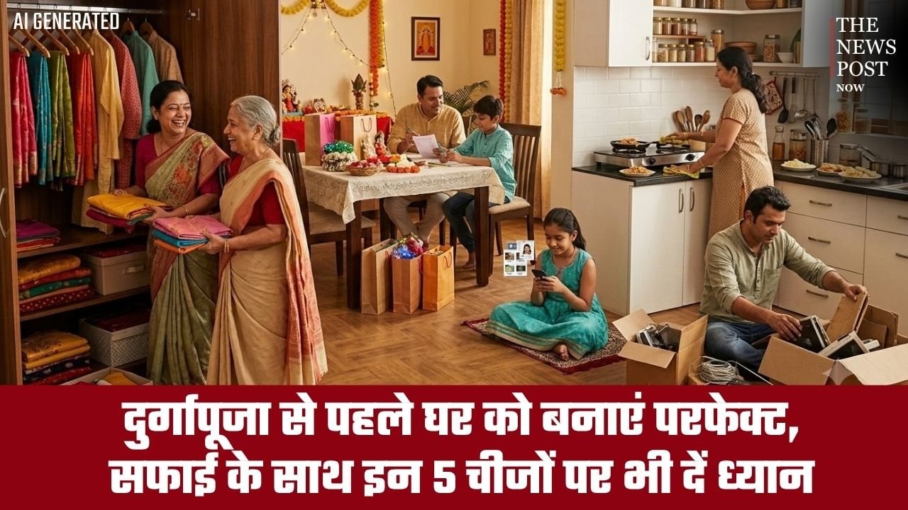 दुर्गापूजा से पहले घर को बनाएं परफेक्ट, सफाई के साथ इन 5 चीजों पर भी दें ध्यान