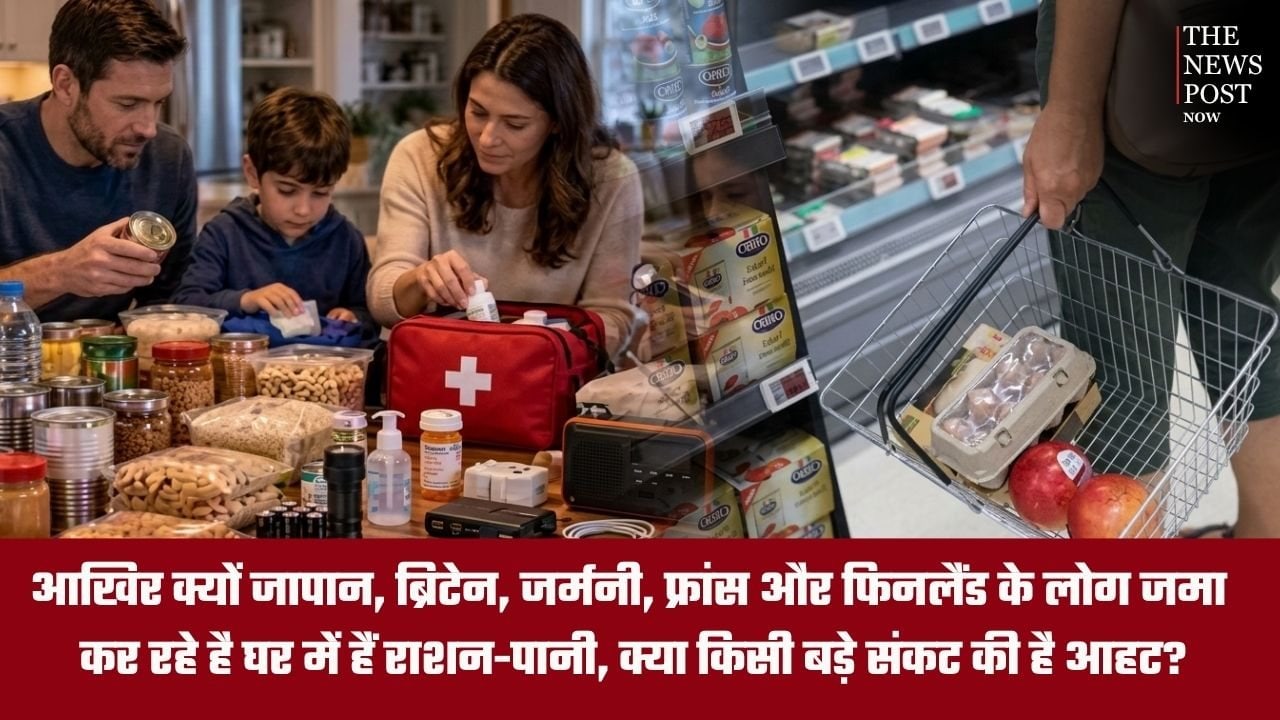 जापान से ब्रिटेन तक लोग क्यों जमा कर रहे घरों में राशन-पानी का स्टॉक! क्या किसी बड़े संकट की है आहट?