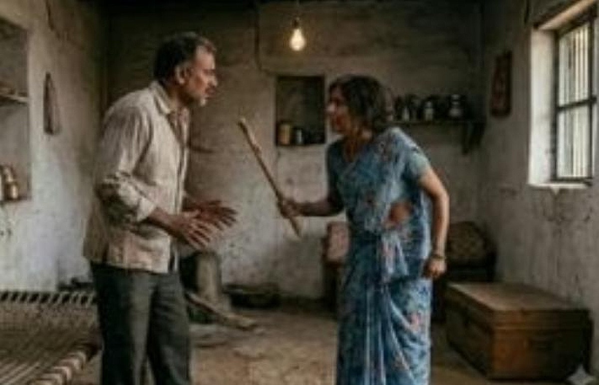 वो कुछ बोल नहीं रहा है....पत्नी ने पति को दमभर पीटा, फिर थाने पहुंचकर जो किया