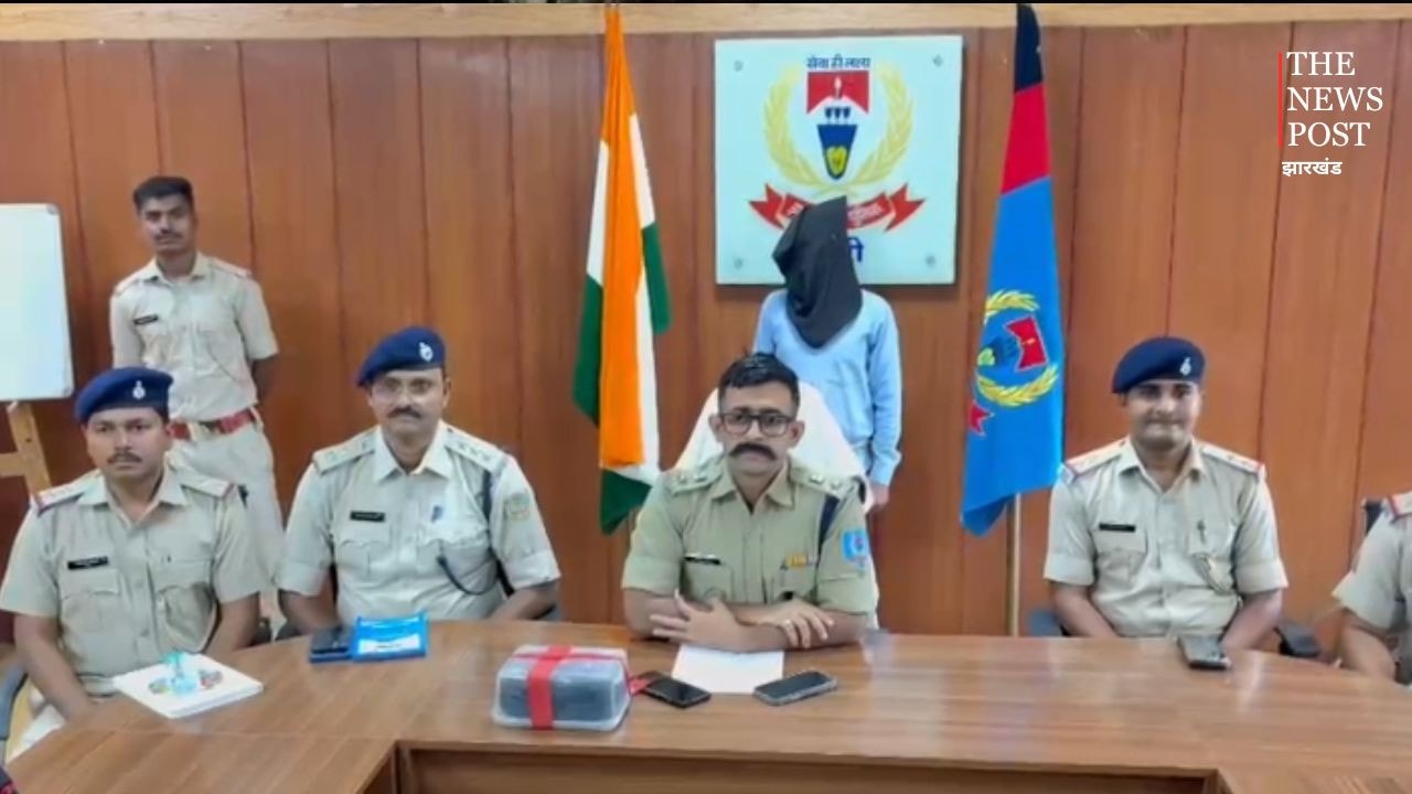 खूंटी में PLFI उग्रवादी गिरफ्तार, हथियार और जिंदा कारतूस बरामद