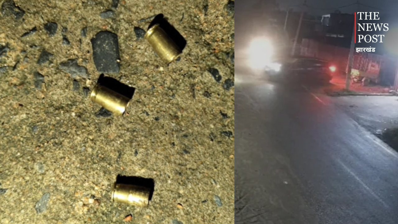 गढ़वा: युवक पर ताबड़तोड़ फायरिंग, बाइक छोड़ भागकर बचाई जान, CCTV में कैद हुई घटना