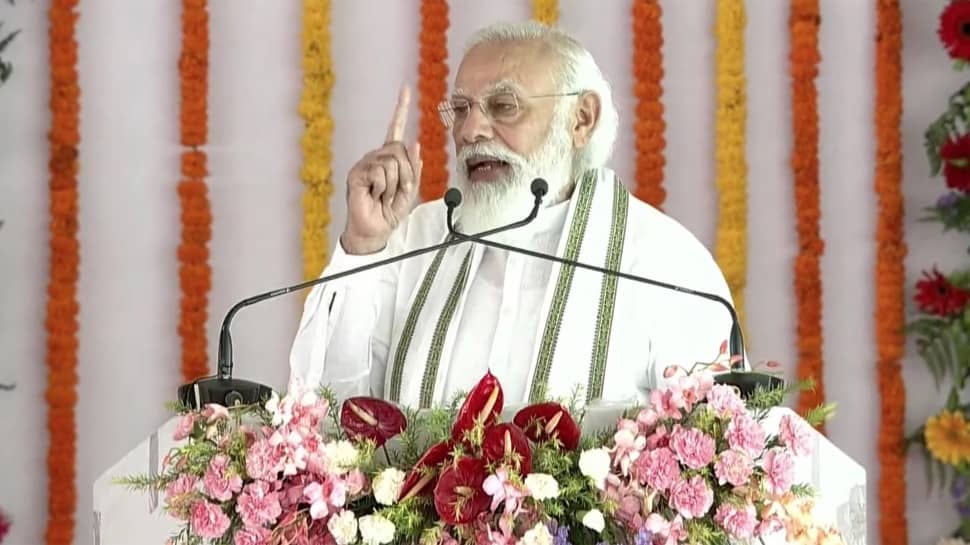 अलीगढ में राजा महेंद्र प्रताप सिंह यूनिवर्सिटी का पीएम मोदी ने किया शिलान्यास