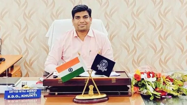 BREAKING: खूंटी SDM रियाज अहमद को मिला बेल