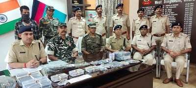 2 लाख का इनामी PLFI जोनल कमांडर संतोष गिरफ्तार, ह'त्या समेत कुल 33 मामले हैं दर्ज