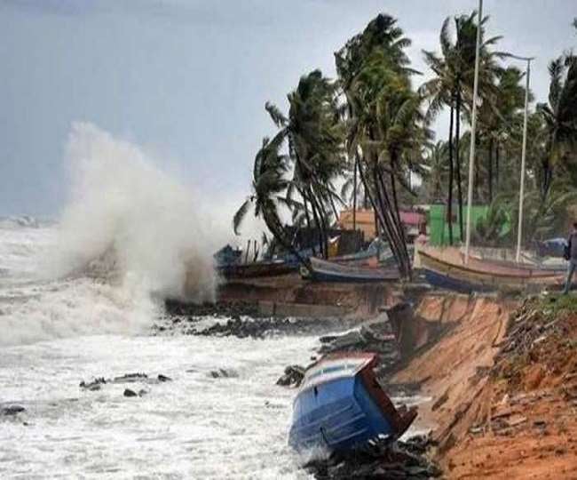 चक्रवाती तूफान गुलाब से उड़ीसा के 7 जिले होंगे प्रभावित ,NDRF और ODRF की टीम तैनात