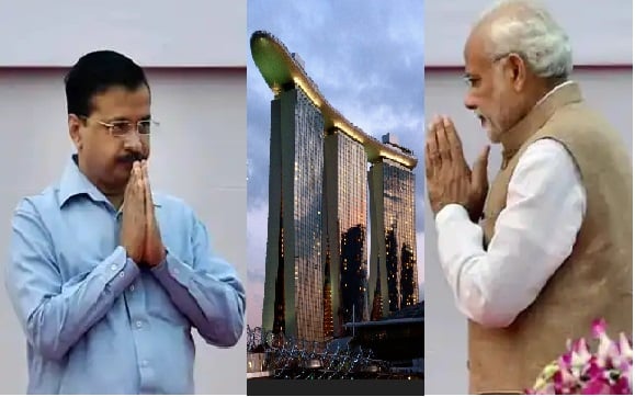 केजरीवाल, सिंगापुर और मोदी सरकार- जानिये क्यों हो रही एक साथ तीनों की चर्चा