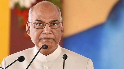 राष्ट्रपति रामनाथ कोविंद आज शाम 7 बजे राष्ट्र को करेंगे संबोधित