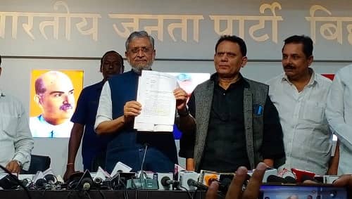 भाजपा नेता सुशील मोदी ने बिहार के क़ृषि मंत्री पर लगाए गंभीर आरोप, जानिये क्या-क्या उठाए सवाल