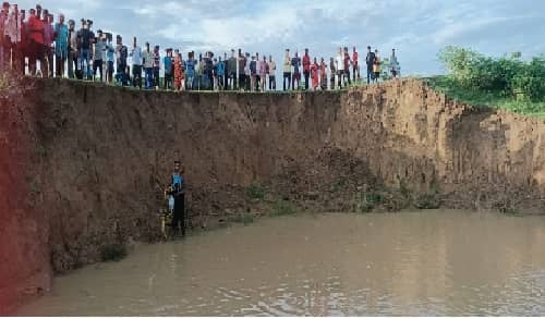 हजारीबाग : तालाब में डूबने से तीन बच्चे की मौत की आ रही खबर