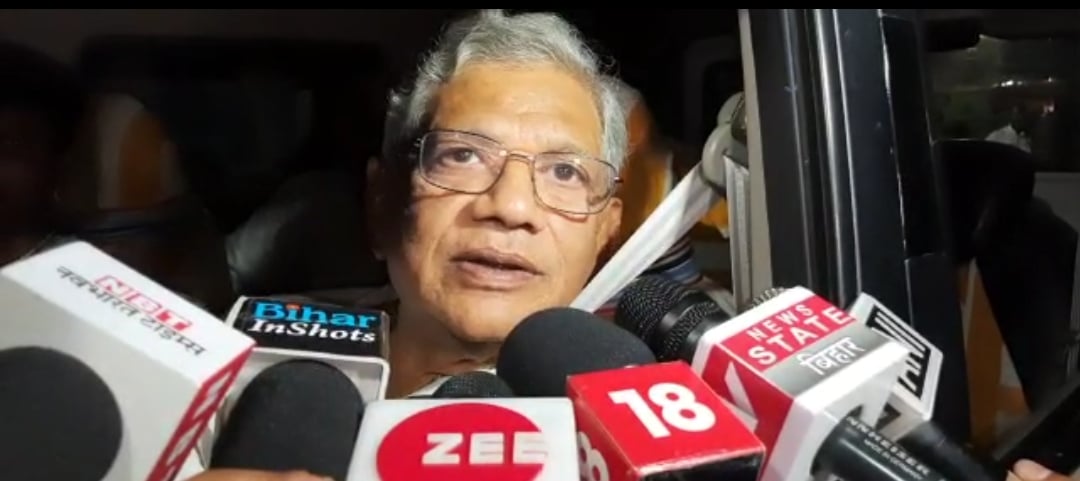 सीताराम येचुरी ने पटना में नीतीश कुमार और लालू यादव से की मुलाकात, मिशन 2024 पर हुई चर्चा