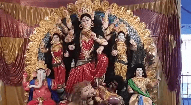 देवघर के इस आश्रम में शारदीय नवरात्र के पहले दिन से ही होने लगती है प्रतिमा की पूजा, जानिए मान्यता