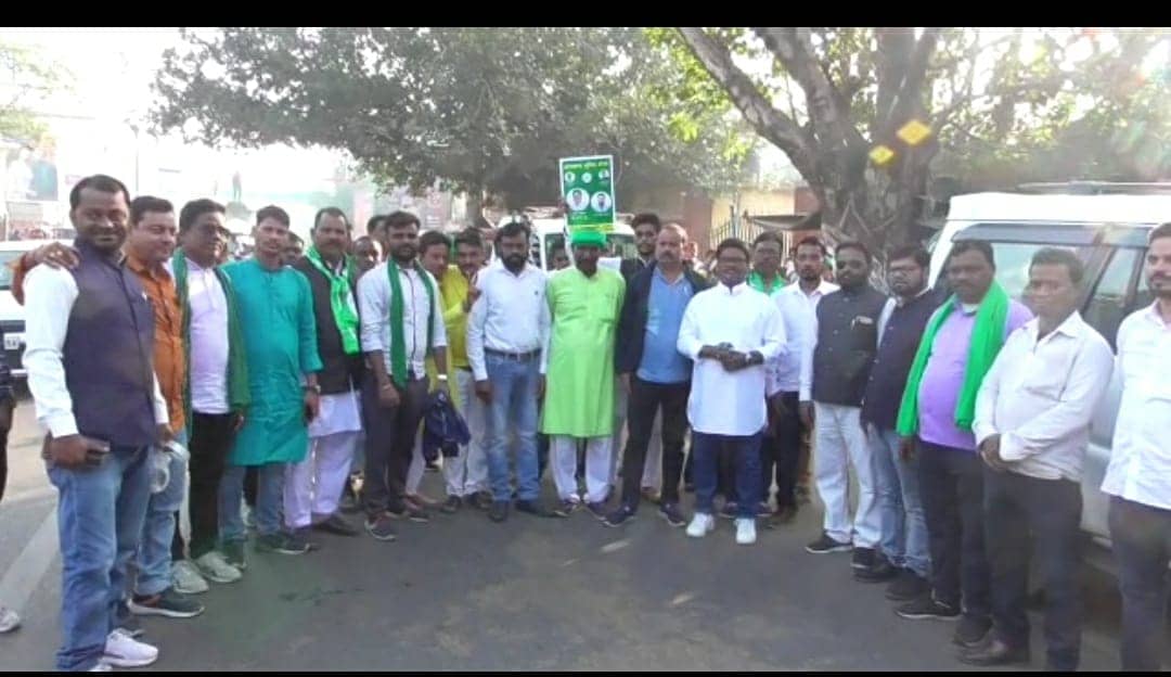 झमुमो का जत्था धनबाद से रांची को रवाना,जानिए क्या है वजह