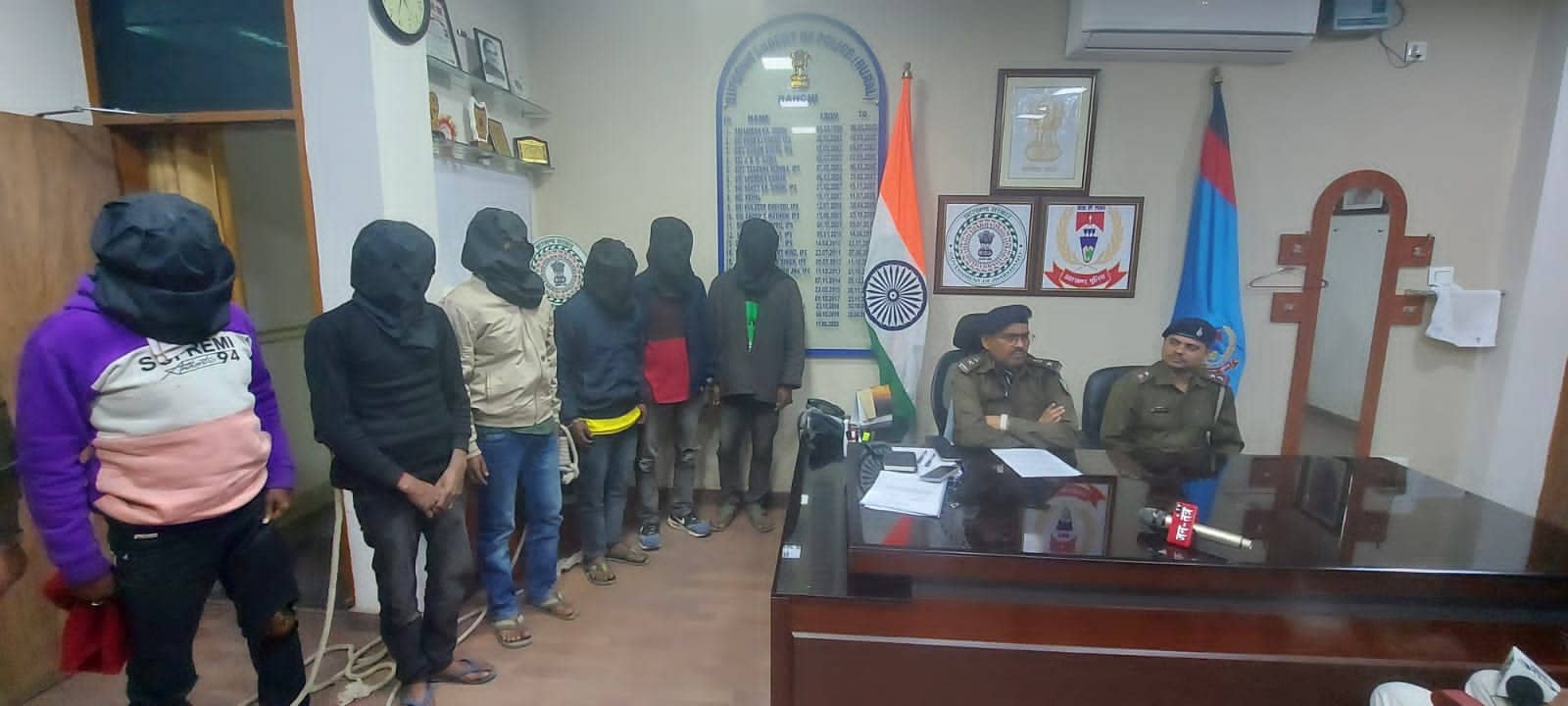 रांची: महंगी बाइक के चोरी करने वाले पांच रईस चोर गिरफ्तार चार बाइक भी बरामद