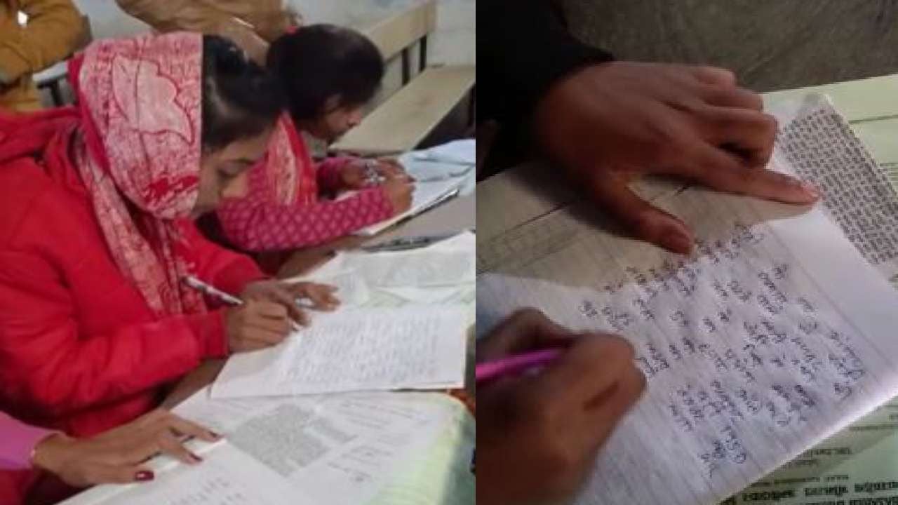 ग्रेजुएशन की परीक्षा में खुलेआम किताब खोलकर नक़ल करते छात्रों का वीडियो वायरल, सवालों के घेरे में बिहार की शिक्षा व्यवस्था
