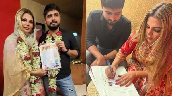 राखी सावंत को सता रहा लव जिहाद का डर ! आदिल संग शादी की तस्वीरें की शेयर