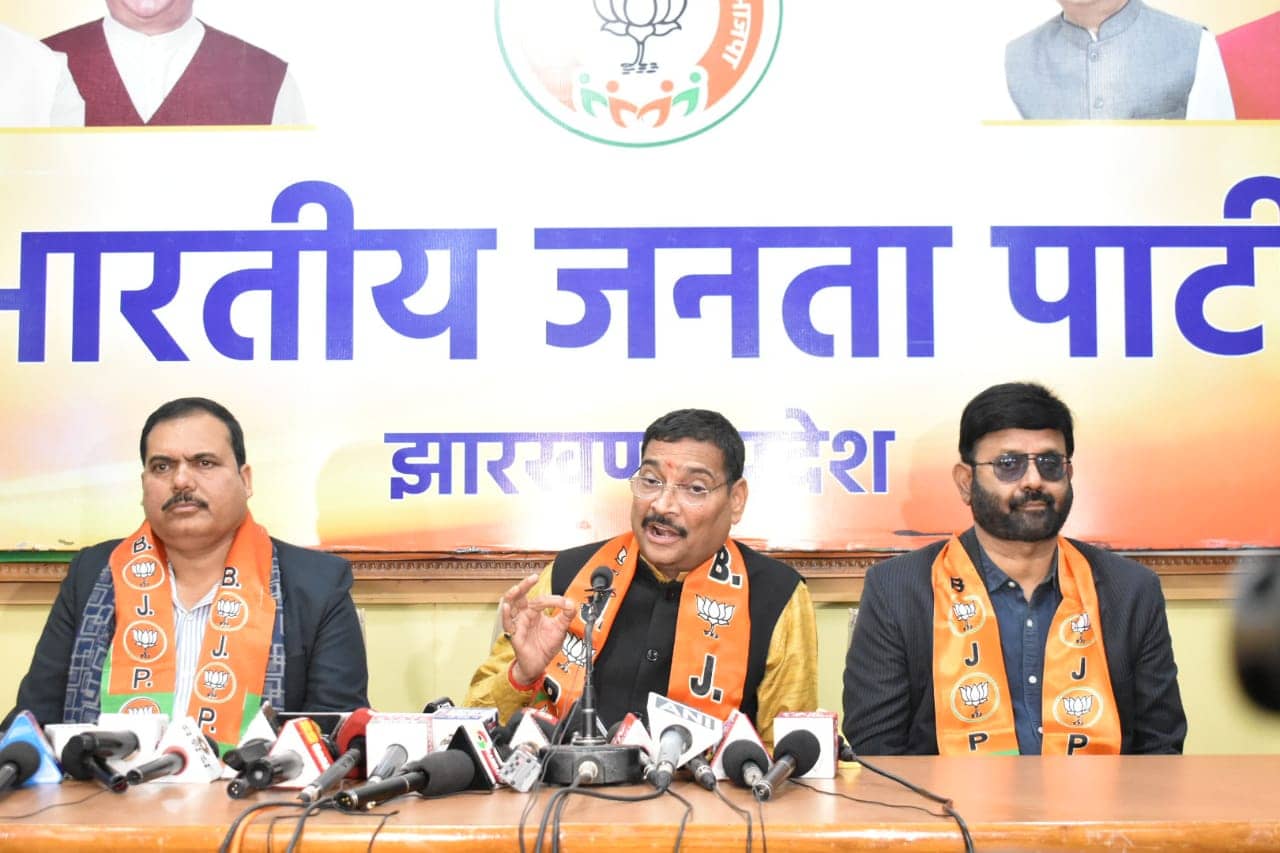 भाजपा ने राज्य सरकार पर बोला हमला, दीपक प्रकाश ने कहा- विपक्ष लगातार झूठी राजनीति का लेती है सहारा