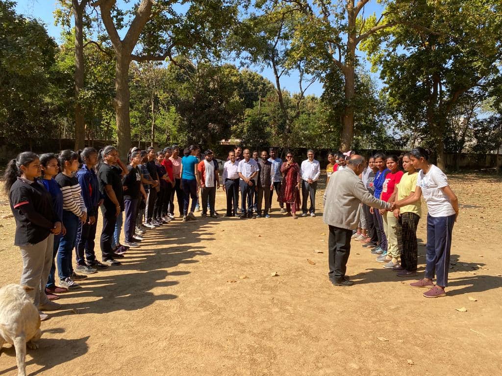 CUJ में स्पोर्ट्स मीट का आगाज़, सप्ताह भर में होंगे क्रिकेट, बैडमिंटन और रेस सहित अन्य खेल प्रतियोगिताओं का आयोजन