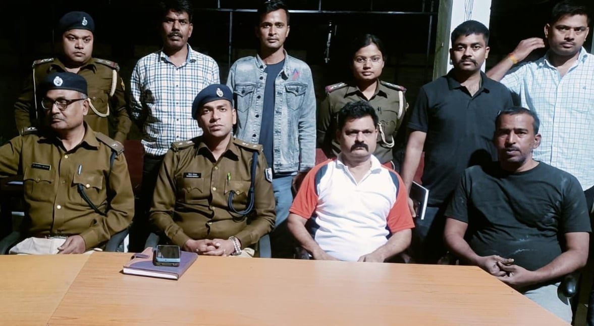 अपहृत राजद नेता सुनील राय 24 घंटे में बरामद, गाड़ी सहित दो अपराधी गिरफ्तार