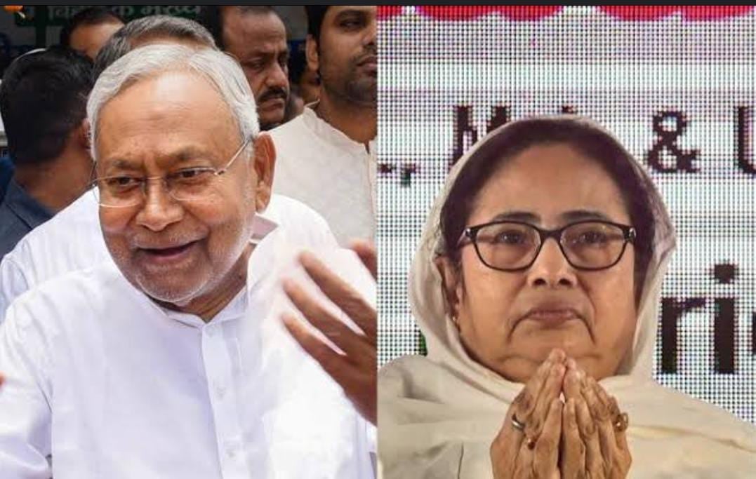 विपक्षी एकता मजबूती की मुहीम का दूसरा चरण, ममता बनर्जी से नीतीश करेंगे मुलाकात,बनेगी चुनावी रणनीति