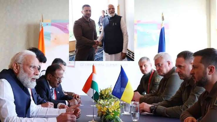 यूक्रेन के राष्ट्रपति जेलेंस्की से मिले PM मोदी, कहा- ‘’ पूरी दुनिया में जंग का असर’’
