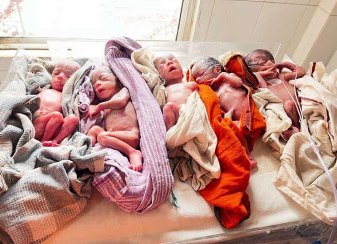 रिम्स में महिला ने एक साथ पांच बच्चियों को दिया जन्म, झारखंड-बिहार का पहला मामला