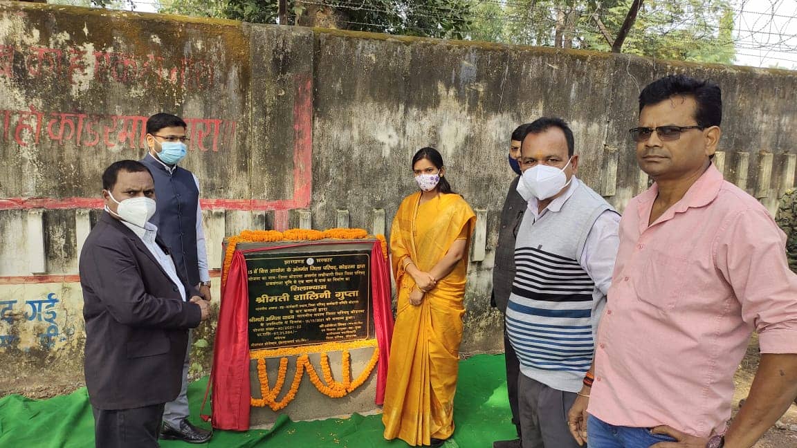 लखीबागी में 97 लाख की लागत से बनेगा पार्क,जिला परिषद प्रधान शालिनी गुप्ता ने किया शिलान्यास