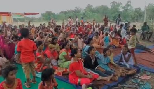 कचड़ा ट्रीटमेंट प्लांट का विरोध फिर तेज, ग्रामीणों ने कहा किसी कीमत पर नहीं लगने देगें कचड़ा प्लांट