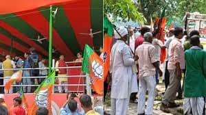 भाजपा का विधान सभा मार्च: विद्यालय से अनुपस्थित रहने वाले शिक्षकों को निलंबन की चेतावनी