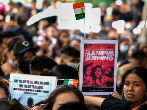 मणिपुर- मैतेई समुदाय और सुरक्षा बलों में झड़प, 17 घायल