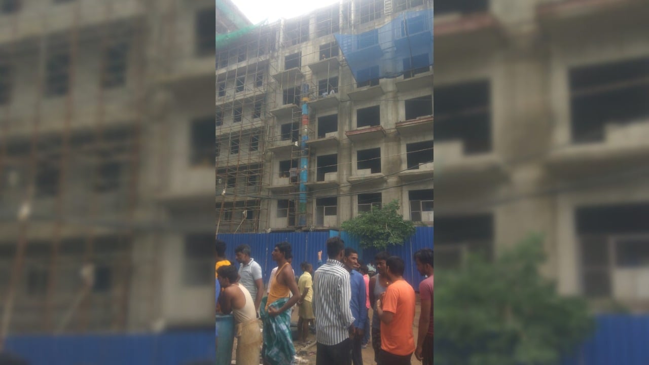 पीएमसीएएच में बड़ा हादसा, निर्माण कार्य के दौरान हादसा, एक मजदूर की मौत