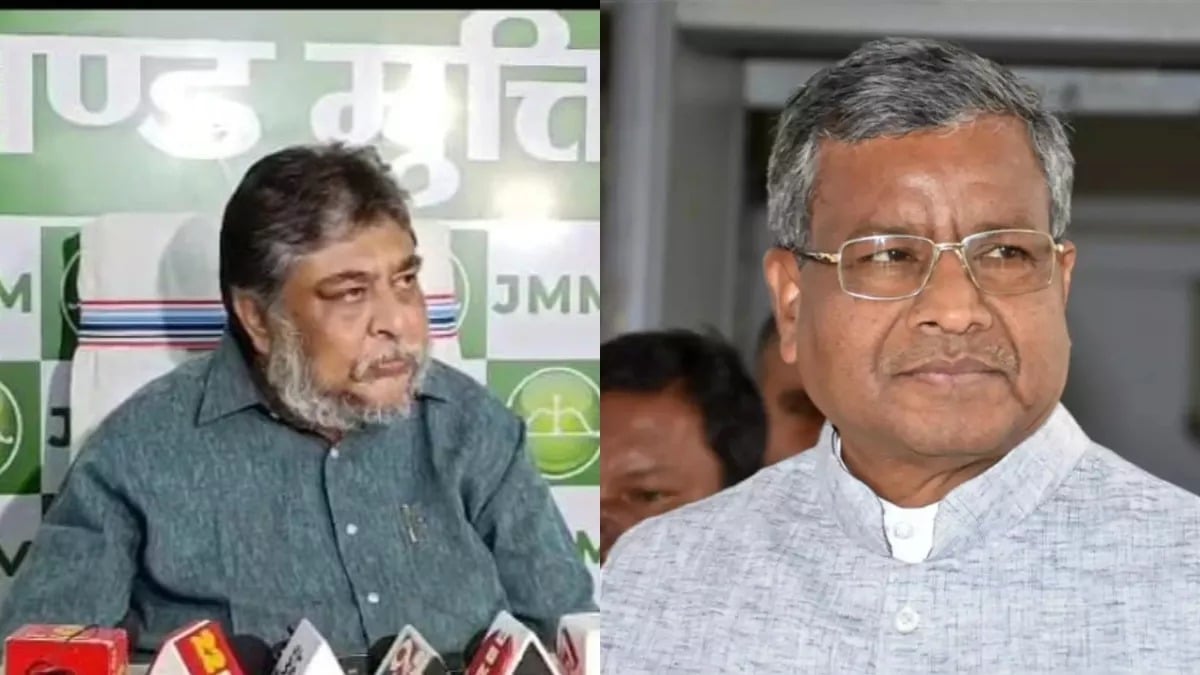 भ्रष्टाचार के कुतुबमीनार पर चढ़ बैठे हैं बाबूलाल, कभी भी लगा सकते हैं छलांग, शराब घोटाले के आरोप पर झामुमो का पलटवार