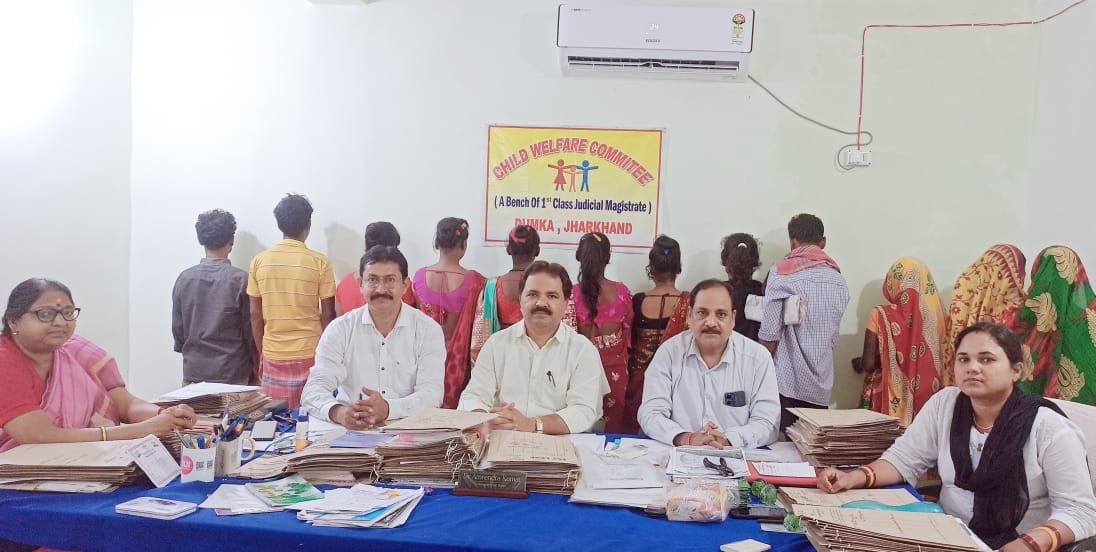 सीडब्लूसी की पहल : दो माह से हावड़ा में फंसे आधा दर्जन पहाड़िया बच्चों की हुई घर वापसी