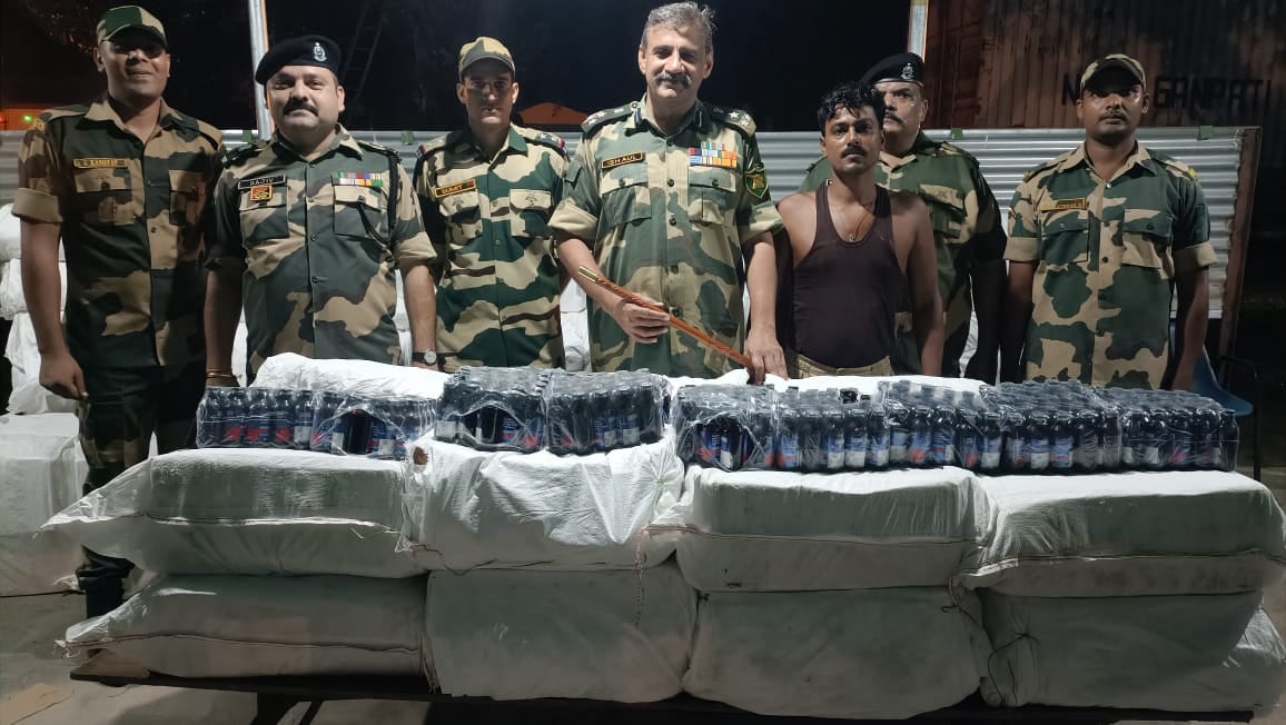 बीएसएफ ने भारी मात्रा में प्रतिबंधित कफ सिरप किया जब्त, चालक गिरफ्तार, जानें चालक ने क्या किया खुलासा