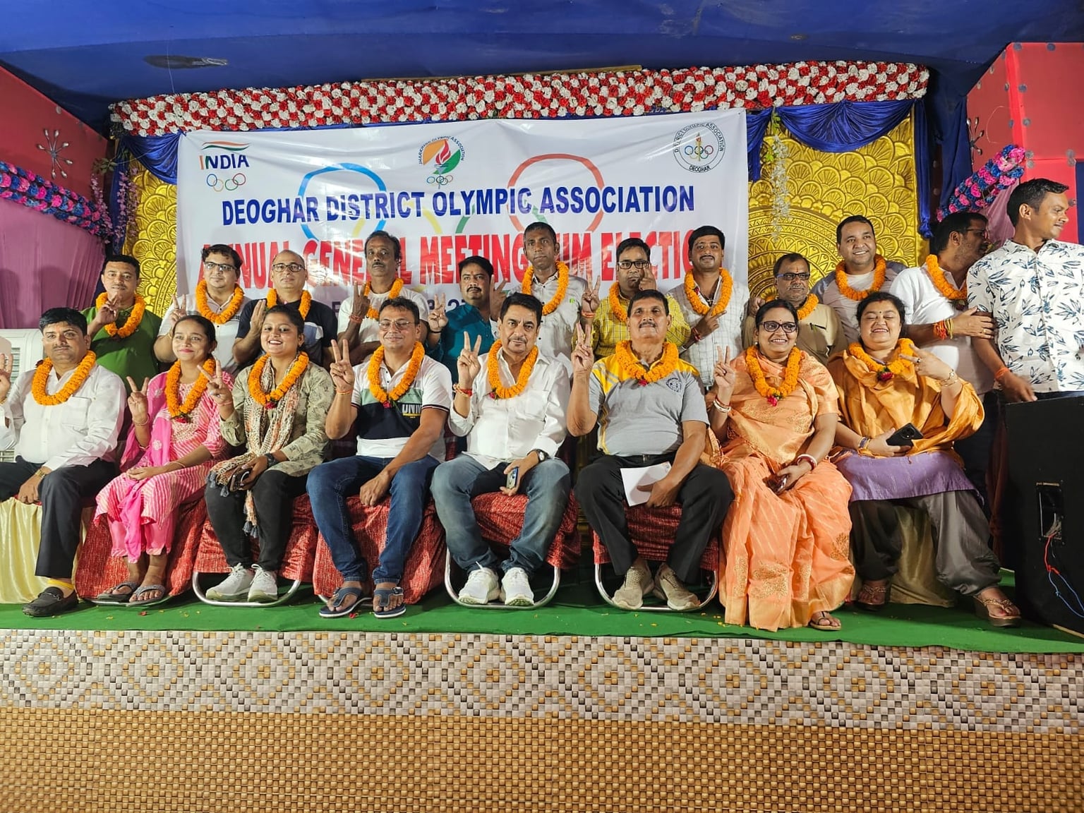 जिला ओलंपिक संघ के नए अध्यक्ष बने सुनील खवाड़े, पदभार ग्रहण करते ही खेल मंत्री हफिजुल हसन पर उठाए सवाल