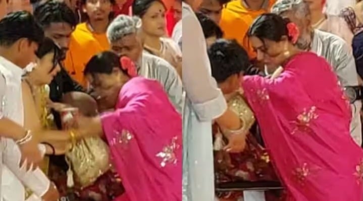 फोन चलाते-चलाते धड़ाम से गिरी काजोल, लोगों ने कहा- ‘फोन पर नहीं रास्ते पर ध्यान दो मैडम’