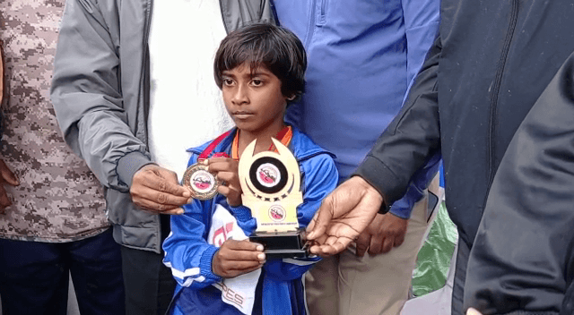 जिला क्रॉस कंट्री चैम्पियनशिप में 150 प्रतिभागी हुए शामिल,5 साल की अवनी ने 18 किमी की दूरी तय की