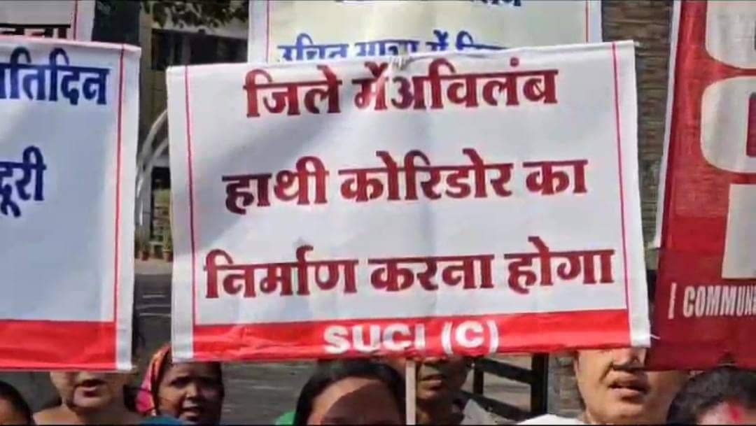 जमशेदपुर: गजराज के आतंक से परेशान लोगों ने कॉरिडोर निर्माण को लेकर किया प्रदर्शन, मांगे पूरी नहीं होने पर उग्र आंदोलन की दी चेतावनी