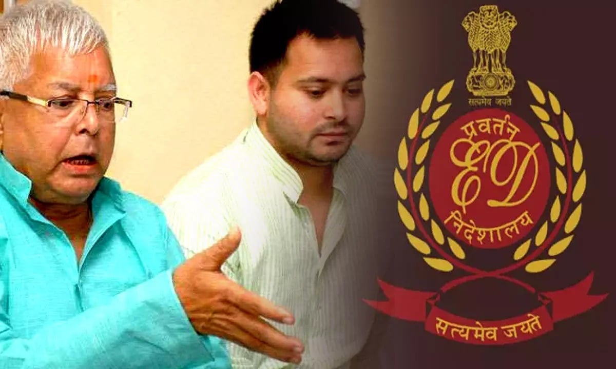 LAND FOR JOB : लालू यादव और तेजस्वी को ED ने भेजा समन, 22 और 27 दिसंबर को पूछताछ के लिए बुलाया