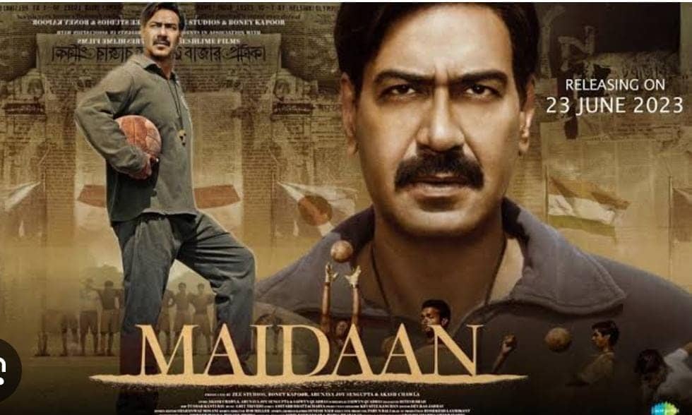 Maidaan Trailer Out:अजय देवगन की फिल्म ‘मैदान’ का दमदार ट्रेलर लॉन्च! फिल्म देखने के लिए बेताब है दर्शक, पढ़ें किस गुमनाम हीरों पर फिल्मायी गयी है फिल्म