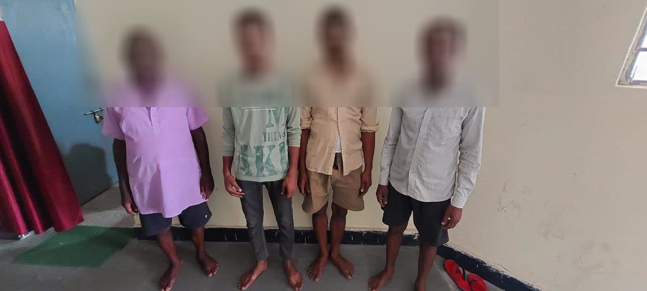 पलामू: विधायक कमलेश सिंह के भाई की गाड़ी फूंकने के बाद एक्शन में दिखी पुलिस, चार माओवादियों को भेजा जेल