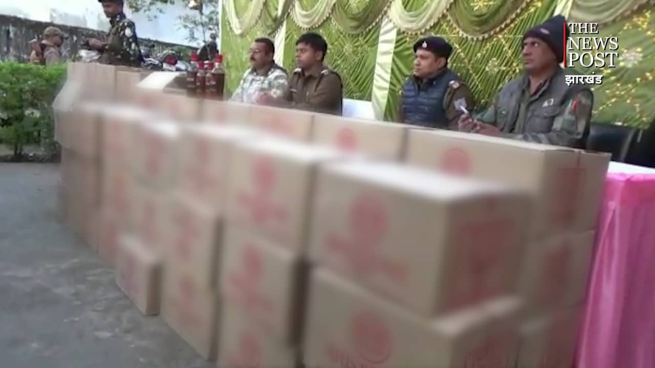 बिहार भेजी जा रही 5 लाख रुपए की विदेशी शराब जब्त, चालक फरार