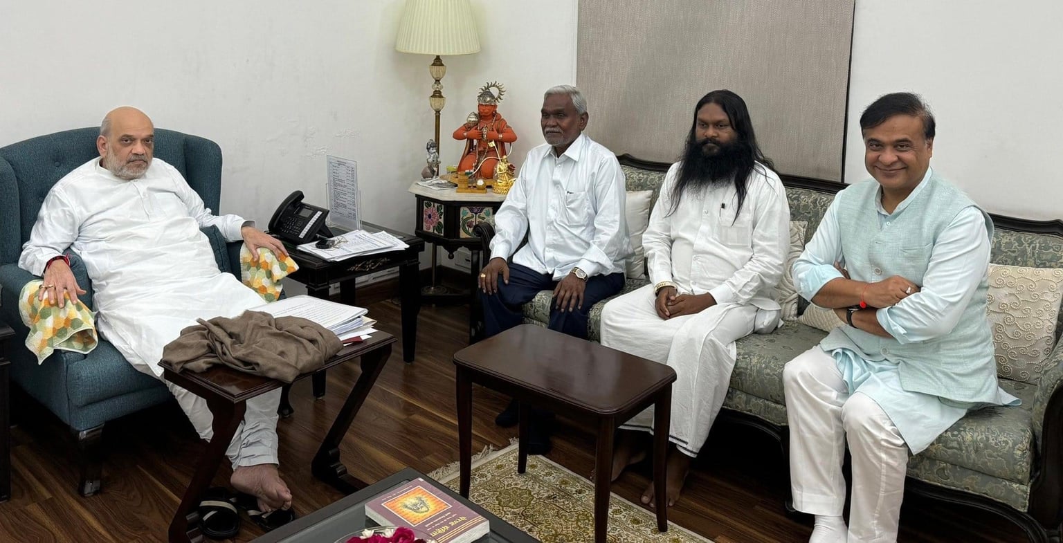 BIG BREAKING: चंपाई की अमित शाह से हुई मुलाकात, 30 अगस्त को भाजपा में शामिल होंगे पूर्व मुख्यमंत्री सोरेन, हिमांता ने किया ट्वीट