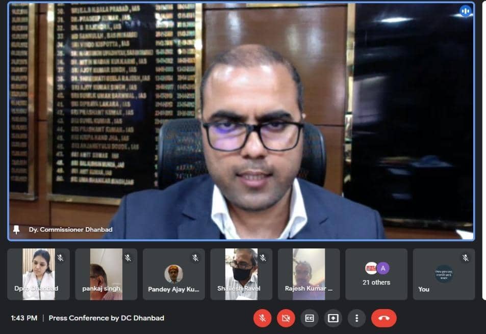 धनबाद में कोरोना का खौफ : 311 ऑक्सिजन सपोर्टेड बेड तैयार , 97 होम आइसोलेशन में...