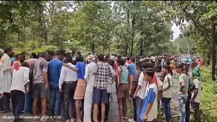 गढ़वा: हाथियों के झुंड ने एक महिला को कुचलकर मार डाला, आक्रोशित ग्रामीणों ने सड़क जाम कर किया प्रदर्शन, पढें इनकी मांग