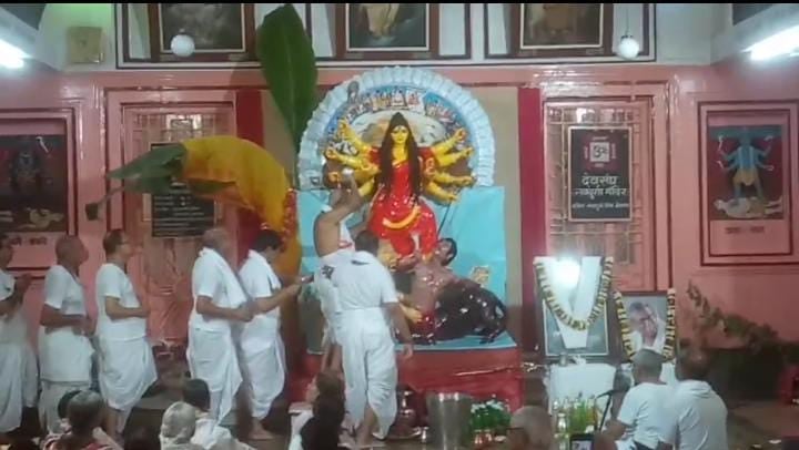 आज भी देवघर में ऋषि मुनियों की प्रद्धति से की जाती है नवदुर्गा की विशेष पूजा, देवसंघ वाले निभा रहे है प्राचीन परंपरा