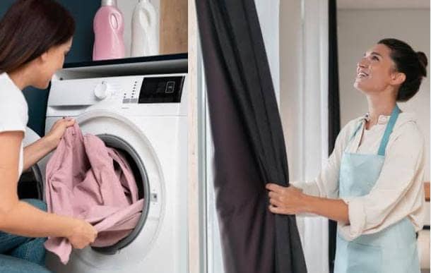Tips and Tricks:वॉशिंग मशीन में रिंग वाले पर्दो को धोने में होती है परेशानी तो, अपनाएं ये आसान टिप्स