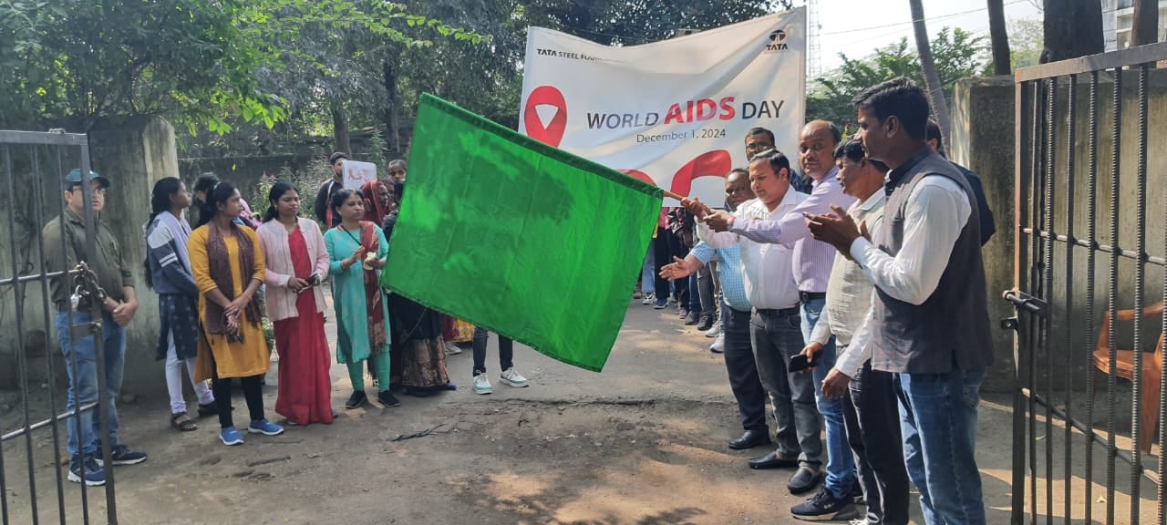 डब्ल्यूएचओ का संदेश-"सही रास्ता अपनाएं: मेरा स्वास्थ्य मेरा अधिकार" बताने के लिए निकाली रैली